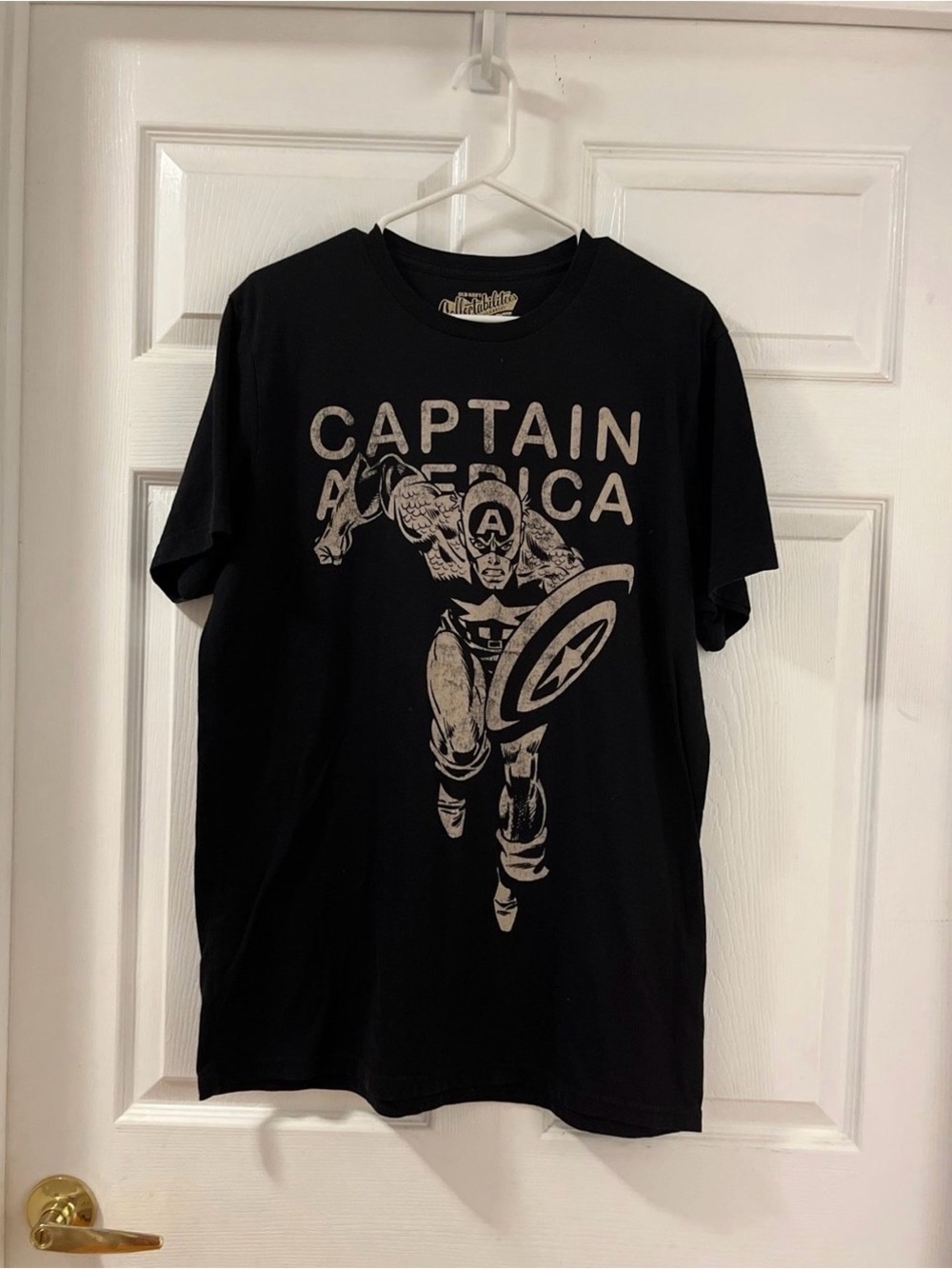Old Navy Black Captain America Graphic Tee